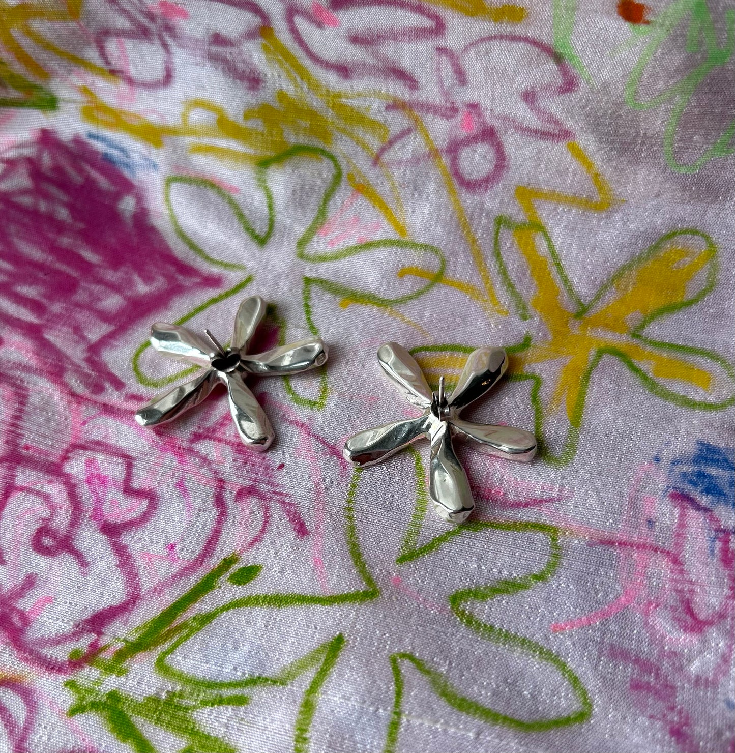 Starfish Flower Earrings